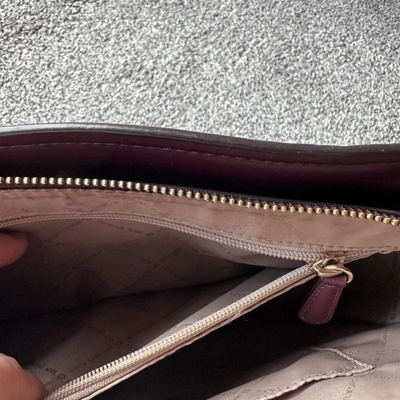 Michael Kors Plum Satchel - Picture 12 of 14